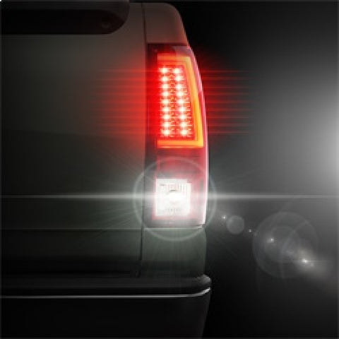 Spyder Chevy Silverado 1500/2500 99-02 Version 2 LED Tail Lights - Red Clear ALT-YD-CS99V2-LED-RC - 5081872