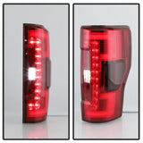 Spyder 17-18 Ford F-250 SD (w/Blind Spot Sensor) LED Tail Lights - Red Clr (ALT-YD-FS17BS-LED-RC) - 5085634