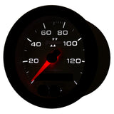 Autometer Phantom II 3-3/8in 0-140MPH In-Dash Electronic GPS Programmable Speedometer - 7580