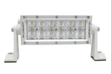 Hella Value Fit 8in Light - 36W Dual Row White Housing Flood Beam - LED - 357208011