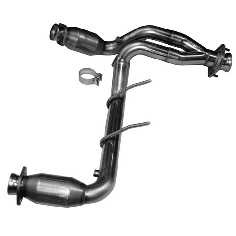 Kooks 09-10 Ford F-150/ Ford Raptor 5.4L 3V 2 1/2in x 2 1/2in OEM Cat Y Pipe Kooks HDR Req - 13503200