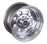 Weld Draglite 15x14 / 5x4.5 & 5x4.75 BP / 5.5in. BS Polished Wheel - Non-Beadlock - 90-514350