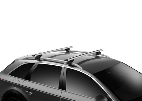 Thule Evo Raised Rail Load Carrier Feet (Vehicles w/Raised Railings) - Black - 710405