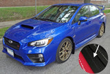 Rally Armor 15-21 Subaru WRX/STI (Sedan ONLY) Black UR Mud Flap w/ Grey Logo - MF32-UR-BLK/GRY