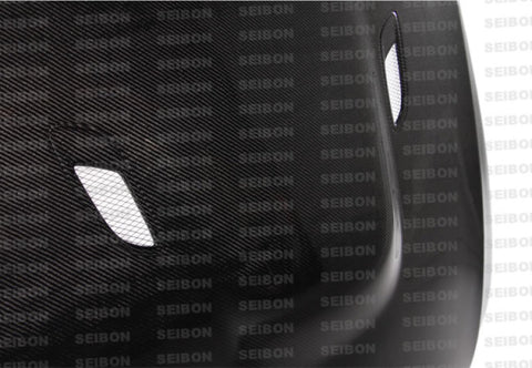 Seibon 09-11 BMW 3 Series 4dr (Exc M3) BM-Style Carbon Fiber Hood - HD0910BMWE90-BM