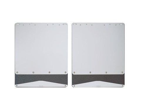 Putco 92-99 Chevrolet Suburban Stainless Steel Mud Flap(10in x 18in) - 79492