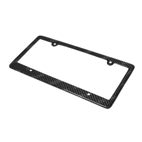 Seibon Carbon Fiber License Plate Frame (4 holes) - CFLPF4