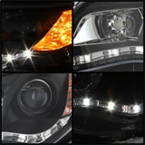 Spyder Toyota Camry 12-14 Projector Headlights DRL Blk High 9005 (Not Included PRO-YD-TCAM12-DRL-BK - 5072658