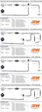 DeatschWerks 2006+ Hemi X2 Series Pump Module -8AN Feed w/ -6AN Return PTFE Plumbing Kit - 6-614