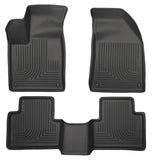 Husky Liners 15 Chrysler 200 Weatherbeater Black Front and Second Seat Floor Liners - 99071