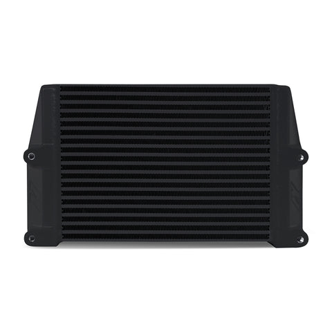 Mishimoto Heavy-Duty Oil Cooler - 10in. Same-Side Outlets - Black - MMOC-SSO-10BK