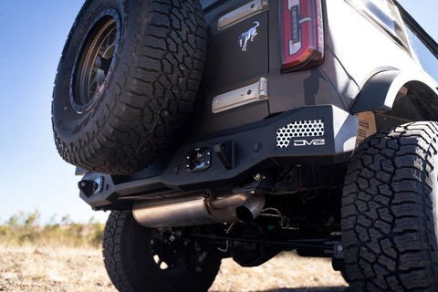 DV8 Offroad 21-22 Ford Bronco MTO Series Rear Bumper - RBBR-01