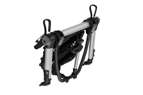 Thule OutWay Platform-Style Trunk Mount Bike Rack w/Raised Platform (Up to 2 Bikes) - Silver/Black - 993005