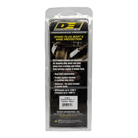 DEI Protect-A-Wire 2 Cylinder - Black - 10611