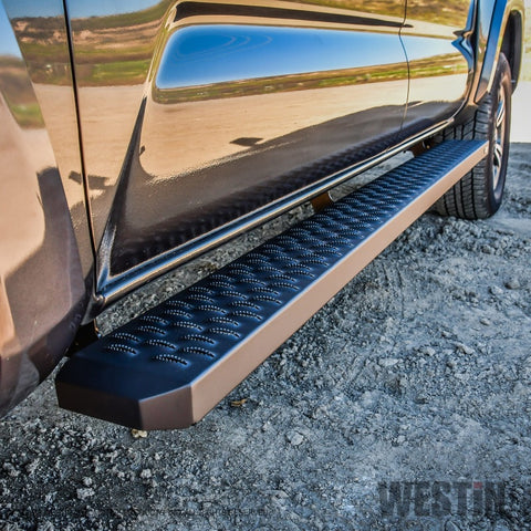 Westin Grate Steps Running Boards 79 in - Textured Black - 27-74735