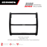 Go Rhino 18-20 Ford F-150 (Excl. APA/ACC Models) 3100 Series StepGuard Center Grille ONLY - Tex. Blk - 3296T