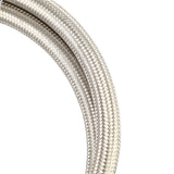 Mishimoto 3Ft Stainless Steel Braided Hose w/ -8AN Fittings - Stainless - MMSBH-0836-CS