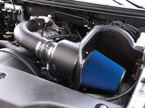 Airaid 04-06 Ford F-150 4.6L CAD Intake System w/ Tube (Dry / Blue Media) - 403-162