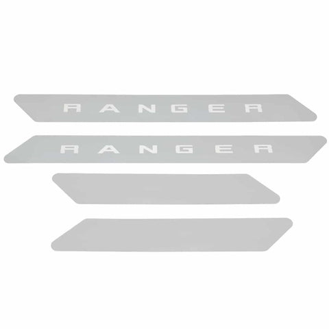 Putco 19-20 Ford Ranger SuperCrew - w/ RANGER Etching 4pcs SS Door Sills - 95143FD