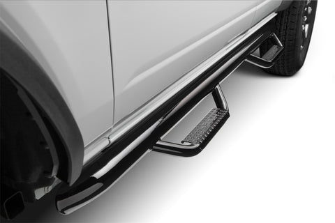 N-Fab Nerf Step 2021 Ford Bronco (4 Door) - Gloss Black - SRW - 3in - F2172B