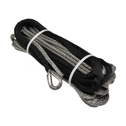 Superwinch Replacement Synthetic Rope 3/8 diameter x 80 length Tigershark 9500/11500SR Winches - 90-24595