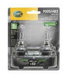 Hella Bulb 9005 12V 65W P20D T4 +50 (2) - 9005P50TB