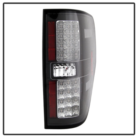 Spyder Ford F150 09-14 LED Tail Lights Black ALT-YD-FF15009-LED-BK - 5008374