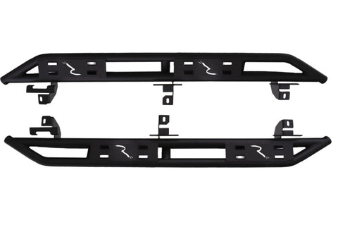 Rampage 07-18 Jeep Wrangler JK Unlimited TrailCrawler Rock Slider & Rocker Guard - Black - 88737