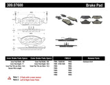 StopTech Performance Brake Pads - 309.07600