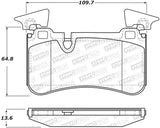 StopTech Street Brake Pads - Front - 308.13730