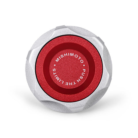 Mishimoto 2015+ Ford Mustang EcoBoost/2013+ Ford Focus ST Oil Filler Cap - Red - MMOFC-MUS4-15MRD