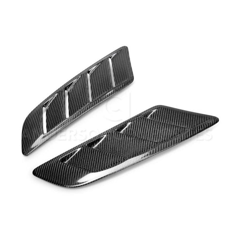 Anderson Composites 2015-2017 Ford Mustang Type-AB Carbon Fiber Hood Vents - AC-HV15FDMUGT-AB