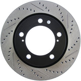 StopTech Slotted & Drilled Sport Brake Rotor - 127.44162L