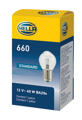 Hella Bulb 660 12V 60W Ba20S B11 - 660