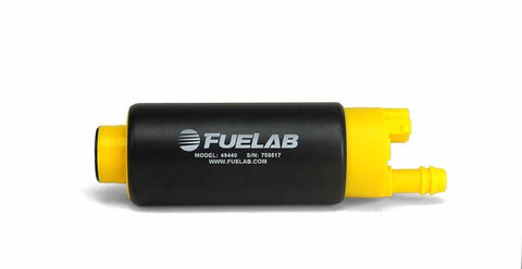 Fuelab 494 High Output In-Tank Electric Fuel Pump - 340 LPH Center Out - 49440