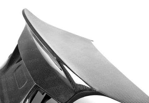 Seibon 12-13 BMW F30 CSL Style Carbon Fiber Trunk - Shaved - TL1213BMWF30-C-S