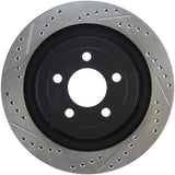 StopTech Slotted & Drilled Sport Brake Rotor - 2015 Ford Mustang GT - Rear Right - 127.61109R