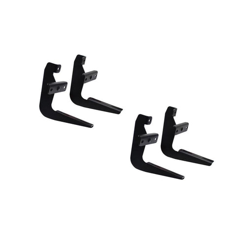 Westin 2007-2013 Chevy Silverado 1500 Crew Cab Running Board Mount Kit - Black - 27-1755