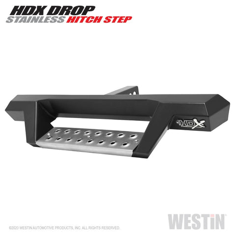 Westin HDX Stainless Drop Hitch Step 34in Step 2in Receiver - Textured Black - 56-100152