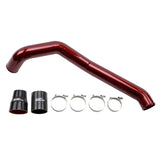 Wehrli 2004.5-10 Duramax LLY/LMM D/S 3in. Intercooler Pipe - Candy Red - WCF100352-CR