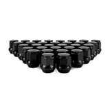 Mishimoto Steel Acorn Lug Nuts M14 x 1.5 - 32pc Set - Black - MMLG-AC1415-32BK