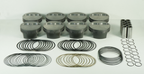 Mahle MS Piston Set SBC 397ci 4.040in Bore 3.875in Stroke 6.0in Rod .927 Pin -5cc 11.5 CR Set of 8 - 930200840