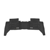 Westin 2007-2014 Chevy Silverado Crew Cab Wade Sure-Fit Floor Liners 2nd Row - Black - 72-114007