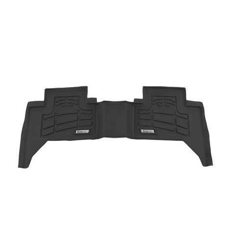 Westin 2009-2014 Ford F-150 SuperCrew Wade Sure-Fit Floor Liners 2nd Row - Black - 72-114020