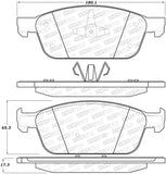 StopTech Street Brake Pads - Front/Rear - 308.16450