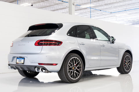 AWE Tuning Porsche Macan Track Edition Exhaust System - Chrome Silver 102mm Tips - 3020-42040