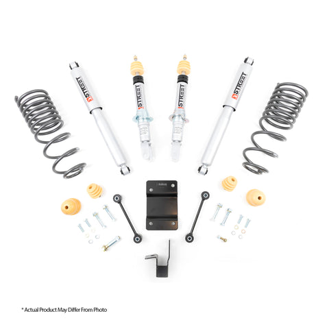 Belltech LOWERING KIT 16.5-17 Chevy Silverado All Cabs 4WD 2inF/4inR - 1017SP