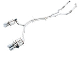 AWE Tuning Audi B9 S5 Coupe SwitchPath Exhaust w/ Chrome Silver Tips (102mm) - 3025-42038