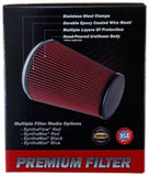 Airaid Replacement Filter Element for 3in Concept II - Dry / Red Media - 723-243