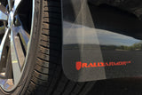 Rally Armor 17-22 Subaru Impreza Black UR Mud Flap w/ Red Logo - MF45-UR-BLK/RD